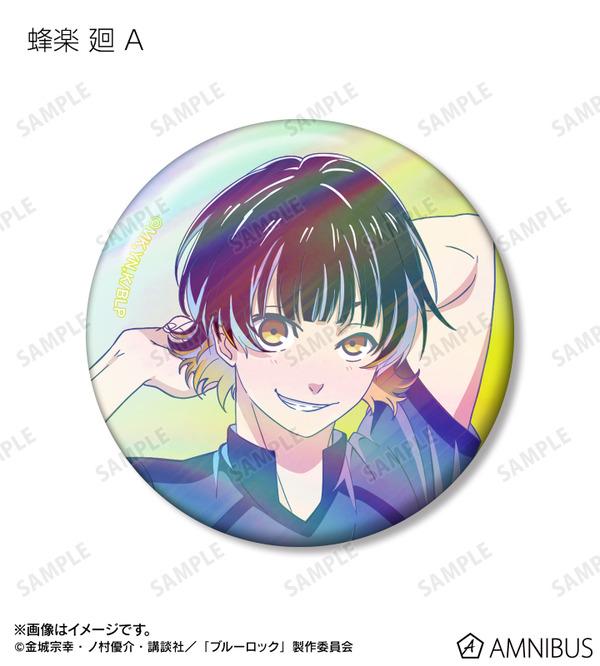 描き下ろし 試合前の準備中ver. トレーディング Ani-Art clear label オーロラ缶バッジ