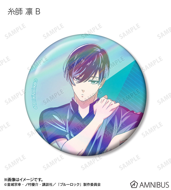 描き下ろし 試合前の準備中ver. トレーディング Ani-Art clear label オーロラ缶バッジ