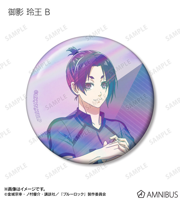 描き下ろし 試合前の準備中ver. トレーディング Ani-Art clear label オーロラ缶バッジ