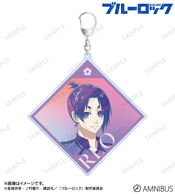 描き下ろし 試合前の準備中ver. Ani-Art clear label BIGアクリルキーホルダー