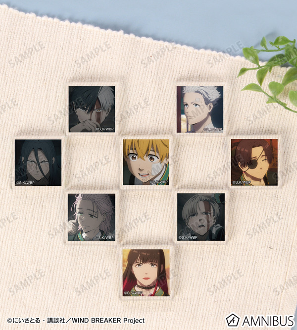 トレーディング場面写アクリルタイル