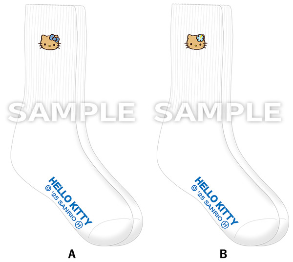 刺繡付きルーズソックス （全2種）