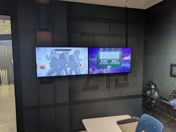 『銀河特急 ミルキー☆サブウェイ銀河の果てまでいってきました！展』の様子