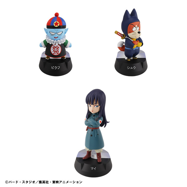 「一番くじ ドラゴンボール ASSEMBLE COLLECTION ～少年期編～」F賞：ピラフ・シュウ・マイ ASSEMBLEフィギュア（C）バード・スタジオ／集英社・東映アニメーション