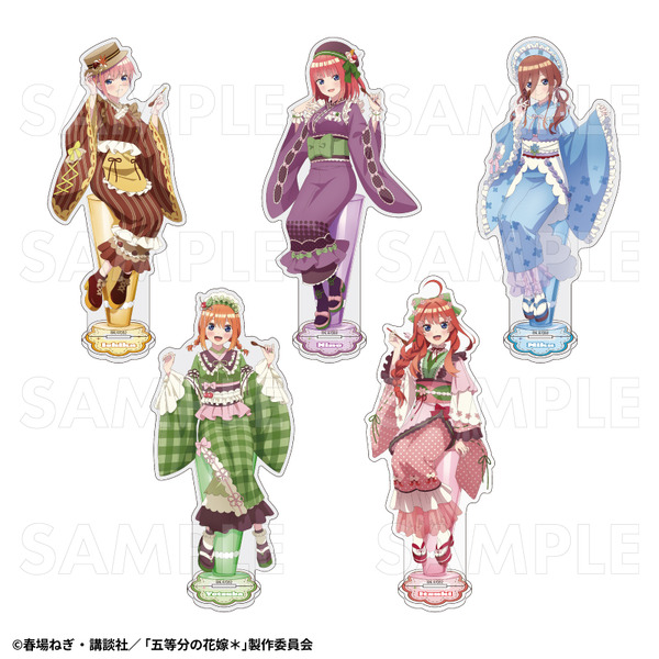 「五等分の花嫁＊　アクリルスタンド 和パフェドレスver.」（C）春場ねぎ・講談社／「五等分の花嫁＊」製作委員会