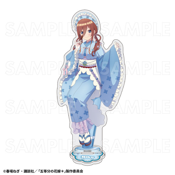 「五等分の花嫁＊　アクリルスタンド 【中野三玖】和パフェドレスver.」（C）春場ねぎ・講談社／「五等分の花嫁＊」製作委員会