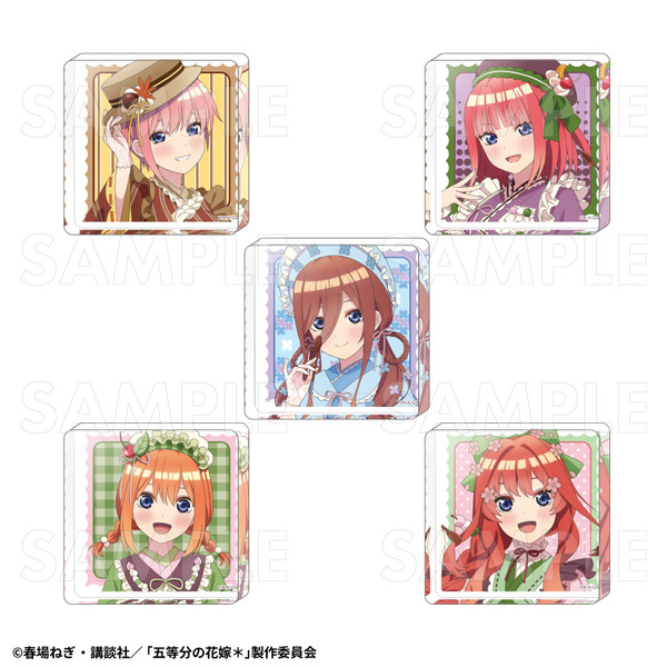 「五等分の花嫁＊　アクリルミニブロック 和パフェドレスver.」（C）春場ねぎ・講談社／「五等分の花嫁＊」製作委員会