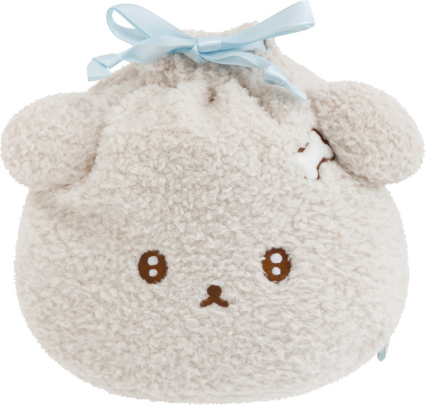 いしよわちゃん後輩ちゃん登場テーマ「ぬいぐるみ巾着　いしよわちゃん」（C）2025 SAN-X CO., LTD. ALL RIGHTS RESERVED.