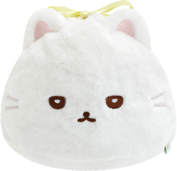 いしよわちゃん後輩ちゃん登場テーマ「ぬいぐるみ巾着　後輩ちゃん」（C）2025 SAN-X CO., LTD. ALL RIGHTS RESERVED.