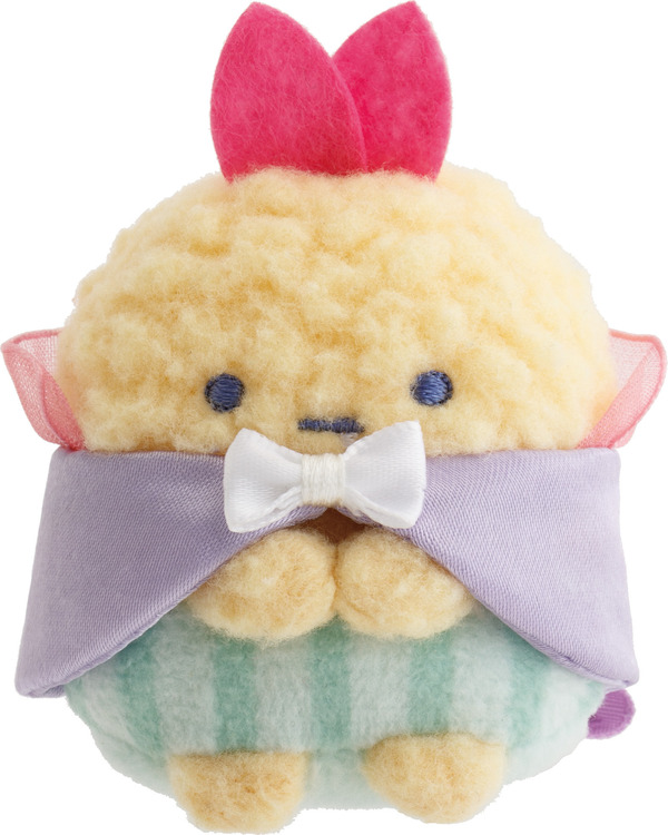 すみっコぐらし スプーキーハロウィン「えびふらいのしっぽ　てのりぬいぐるみ」（C）2025 SAN-X CO., LTD. ALL RIGHTS RESERVED.