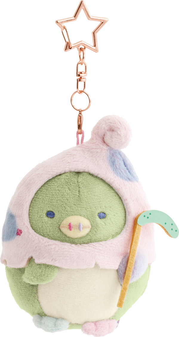 すみっコぐらし スプーキーハロウィン「ぺんぎん？　ぶらさげぬいぐるみ」（C）2025 SAN-X CO., LTD. ALL RIGHTS RESERVED.