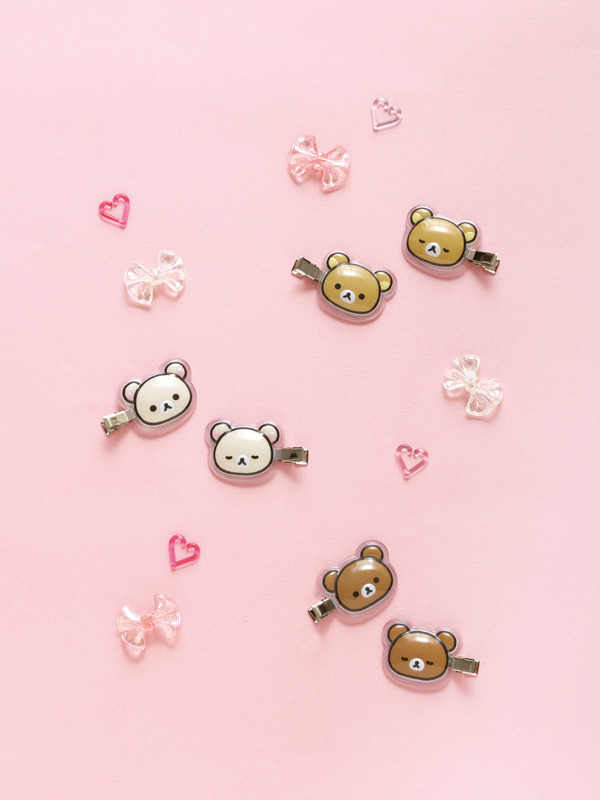 サンエックス「ぷくっと前髪クリップ」イメージ（C）2025 SAN-X CO., LTD. ALL RIGHTS RESERVED.