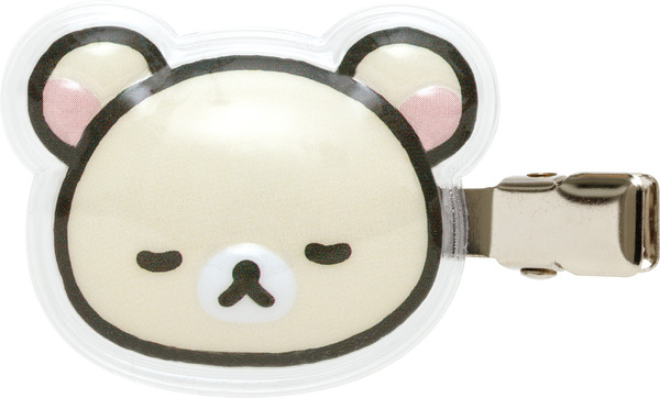 「コリラックマ　ぷくっと前髪クリップ」（C）2025 SAN-X CO., LTD. ALL RIGHTS RESERVED.