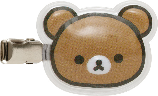 「チャイロイコグマ　ぷくっと前髪クリップ」（C）2025 SAN-X CO., LTD. ALL RIGHTS RESERVED.