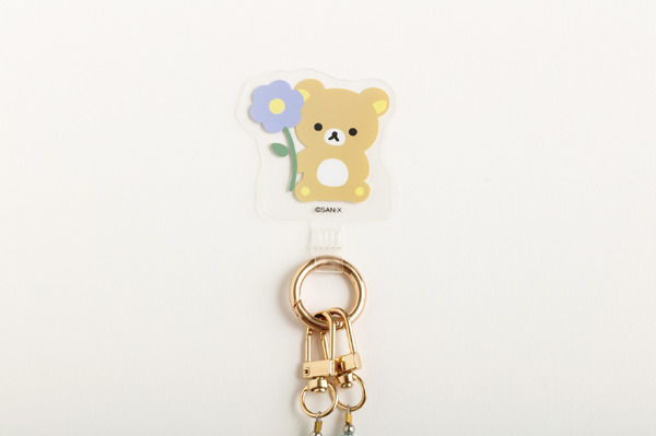 「リラックマ　スマートフォンストラップ」（C）2025 SAN-X CO., LTD. ALL RIGHTS RESERVED.