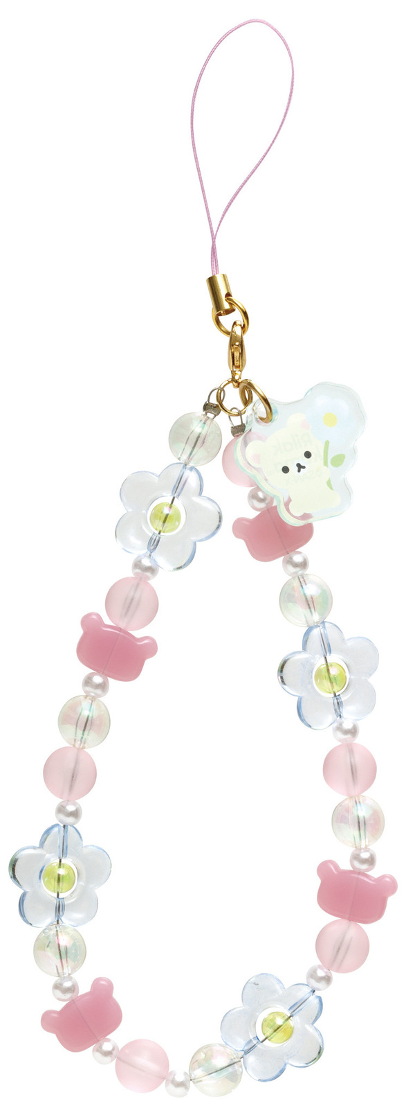 「コリラックマ　ビーズストラップ」（C）2025 SAN-X CO., LTD. ALL RIGHTS RESERVED.