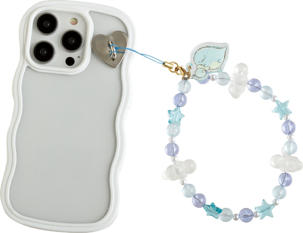 「とかげ　ビーズストラップ」使用例（C）2025 SAN-X CO., LTD. ALL RIGHTS RESERVED.