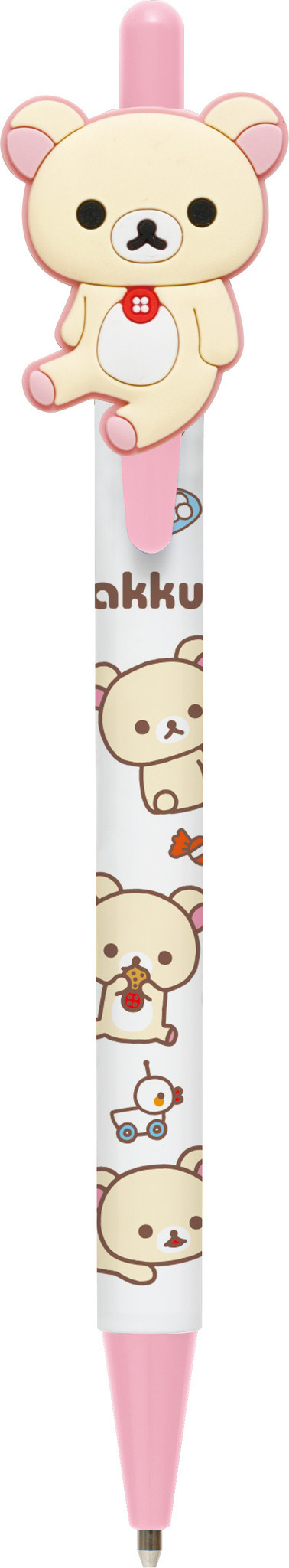 「コリラックマ　マスコット付ボールペン」（C）2025 SAN-X CO., LTD. ALL RIGHTS RESERVED.