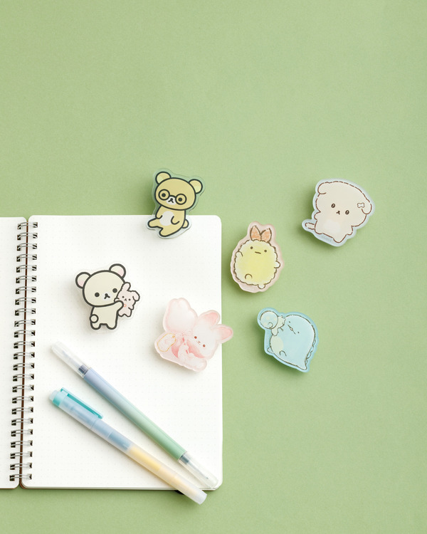 「クリップマスコット」使用例（C）2025 SAN-X CO., LTD. ALL RIGHTS RESERVED.