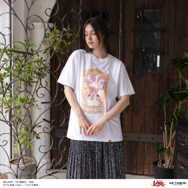 デコラティブTシャツ 4（アスカ＆タータ＆タトラ）ホワイト