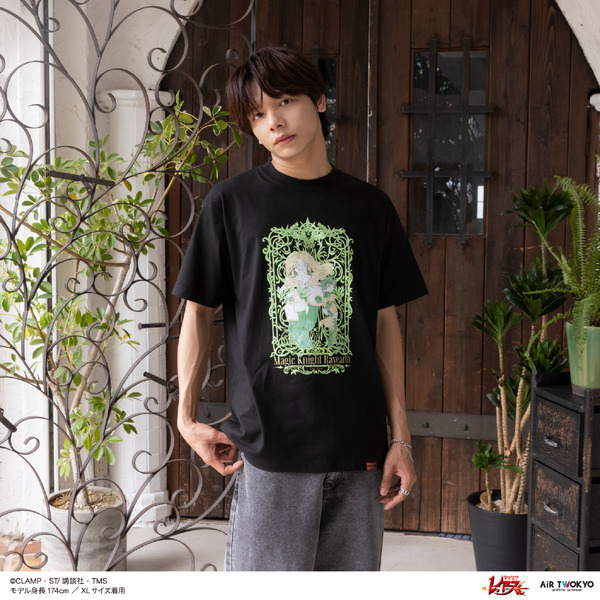 デコラティブTシャツ 3（鳳凰寺風＆フェリオ）ブラック