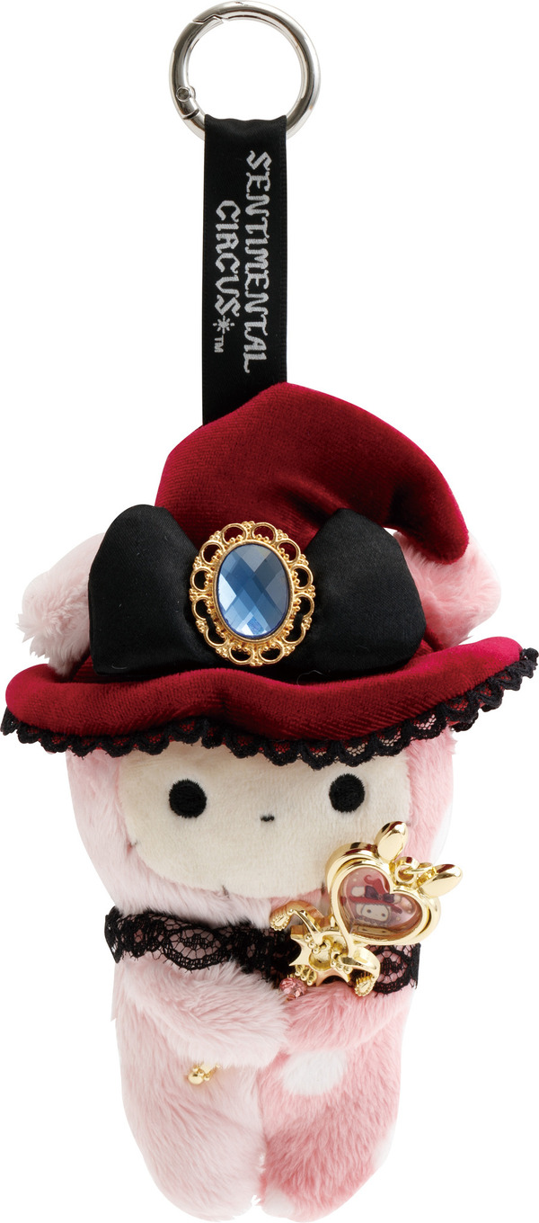 センチメンタルサーカス新テーマ 永遠の魔法と願いのグリモワール「ぶらさげぬいぐるみ　シャッポ」組み合わせ例（C）2025 SAN-X CO., LTD. ALL RIGHTS RESERVED.