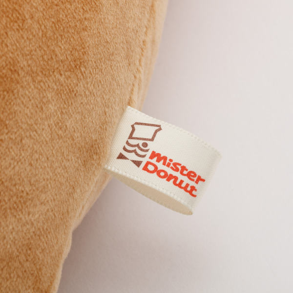 リラックマ×ミスタードーナツ「ドーナツまくまくぬいぐるみ　リラックマ（ポン・デ・リング）」共通プリントネーム付き（C）MISDO 25（C）SAN-X