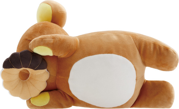 リラックマ×ミスタードーナツ「ドーナツまくまくクッション　リラックマ（エンゼルフレンチ）」（C）MISDO 25（C）SAN-X