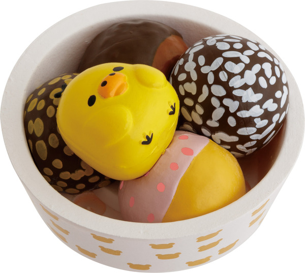 リラックマ×ミスタードーナツ「マグネットコレクション　キイロイトリ（ドーナツポップ）」（C）MISDO 25（C）SAN-X