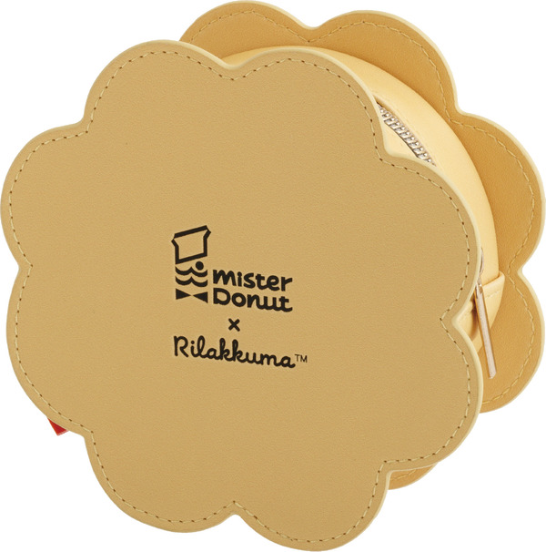 リラックマ×ミスタードーナツ「ドーナツ型ポーチ」（C）MISDO 25（C）SAN-X