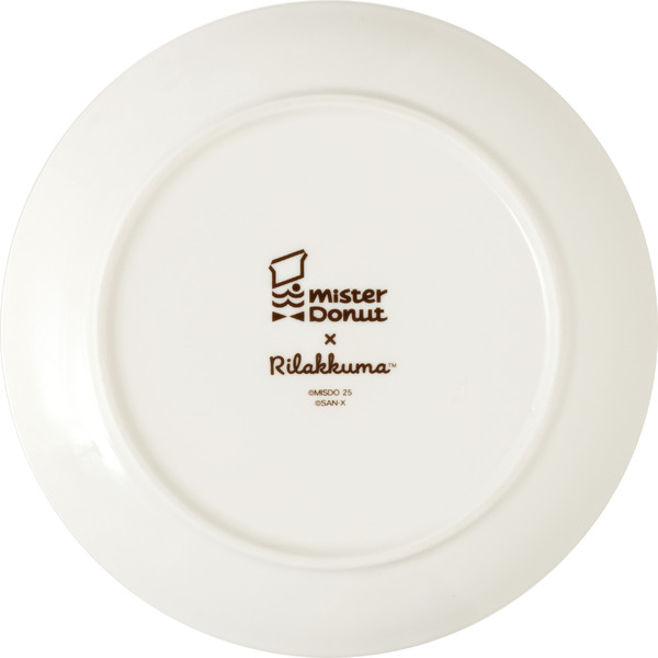 リラックマ×ミスタードーナツ「プレート」（C）MISDO 25（C）SAN-X