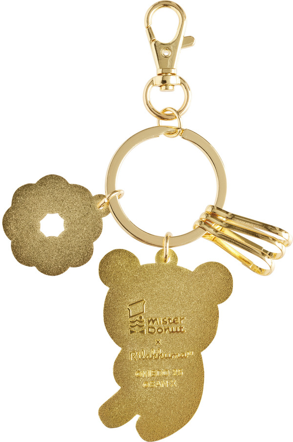 リラックマ×ミスタードーナツ「キーホルダー　リラックマ」（C）MISDO 25（C）SAN-X