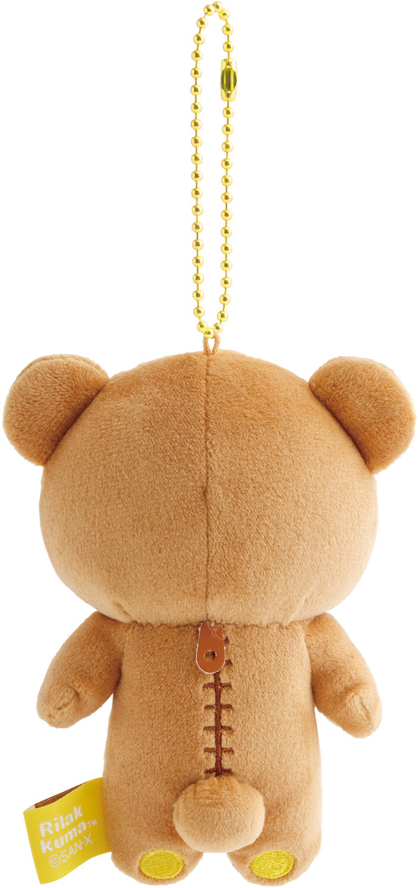 「もーちもちぶらさげぬいぐるみ　リラックマ」（C）2025 SAN-X CO., LTD. ALL RIGHTS RESERVED.