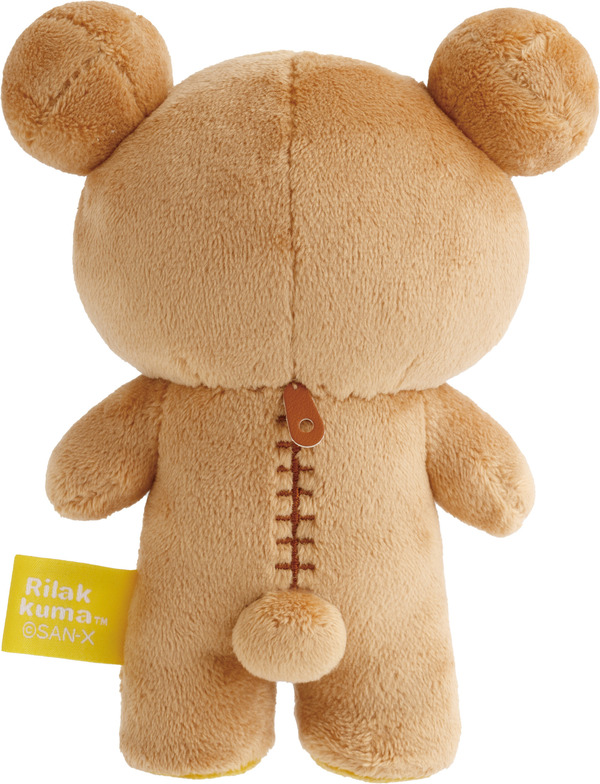 「立てるリラックマ　ミニぬいぐるみ」（C）2025 SAN-X CO., LTD. ALL RIGHTS RESERVED.