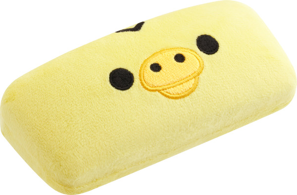 「ぬいぐるみメガネケース　キイロイトリ」（C）2025 SAN-X CO., LTD. ALL RIGHTS RESERVED.