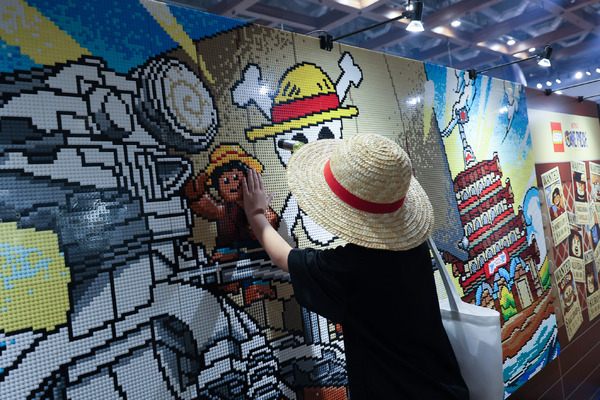 レゴ ワンピース展示＆体験コーナー-LEGO ONE PIECE booth