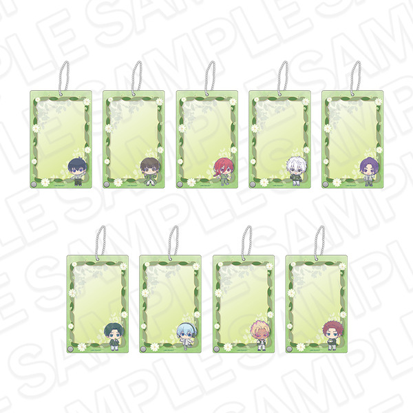 フォトフレームキーホルダーWhite&Pistachio ver.