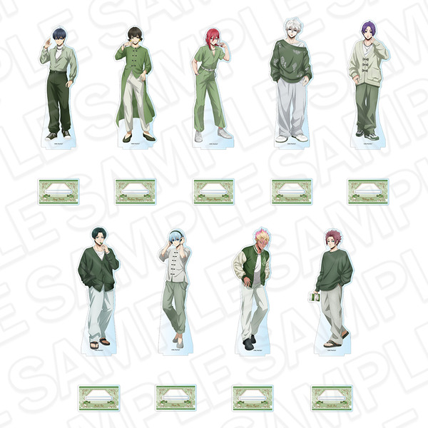 デカアクリルスタンドWhite&Pistachio ver.