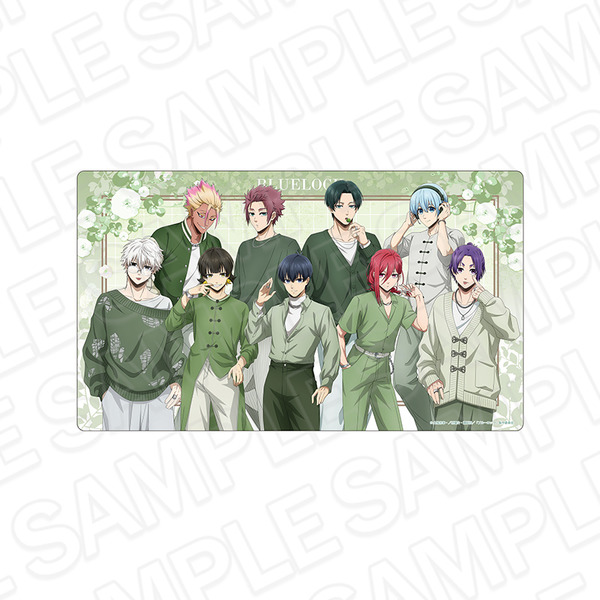 ラバーデスクマットWhite&Pistachio ver.