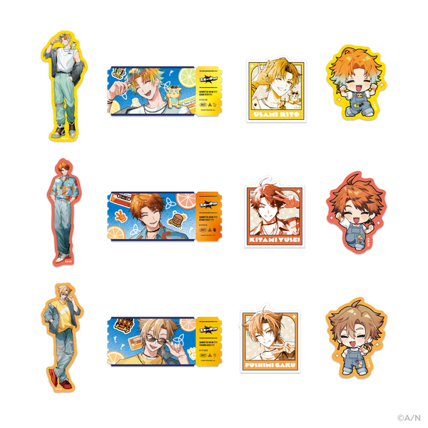 にじさんじから「三ミ一体！！！！！！」グッズ登場【ランダムステッカー】（C）A ／N