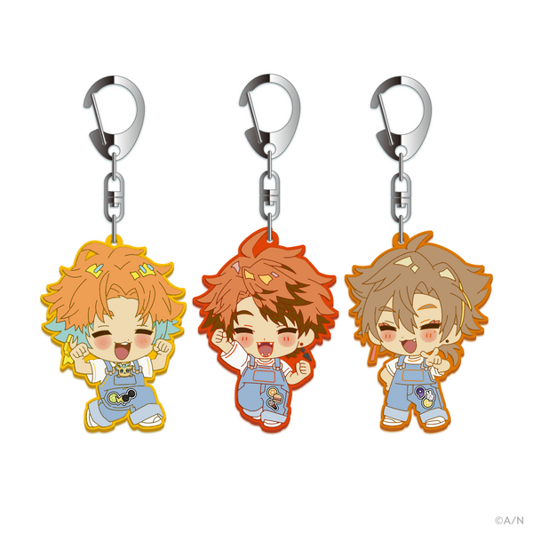 にじさんじから「三ミ一体！！！！！！」グッズ登場【ラバーキーホルダー】（C）A ／N