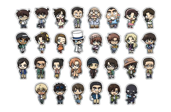 「名探偵コナンランド」新グッズの「ピンバッジ」（C）青山剛昌／小学館 （C）青山剛昌／小学館・読売テレビ・TMS 1996