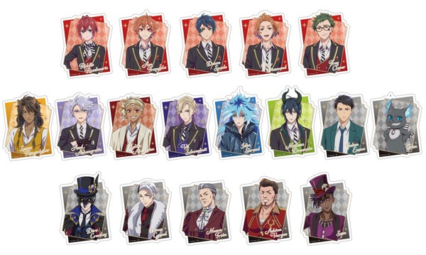 『ディズニー ツイステッドワンダーランド』アニメ化記念グッズ「ぺたコレクション」（C）Disney