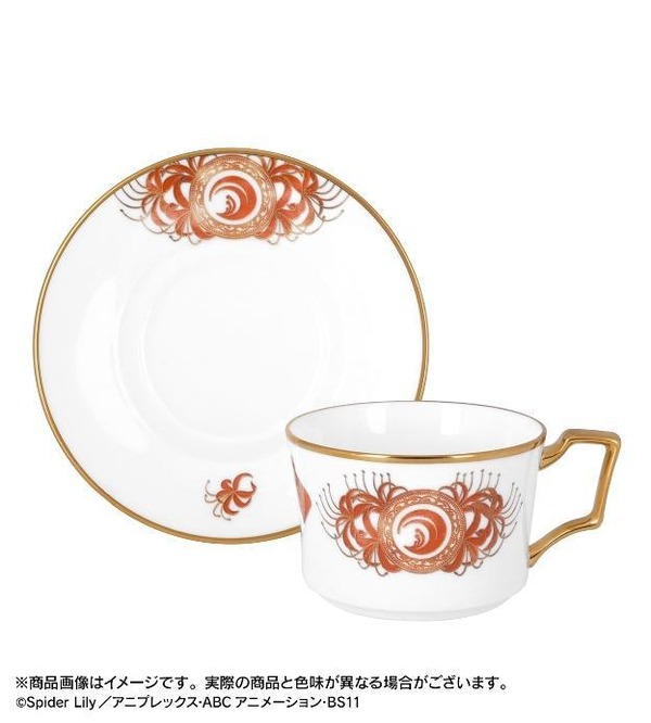 TVアニメ『リコリス・リコイル』ノリタケコラボ「錦木千束　カップ＆ソーサー」（C）Spider Lily／アニプレックス・ABCアニメーション・BS11