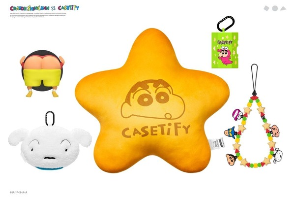 「クレヨンしんちゃん x CASETiFY」コレクション（C）U／F・S・A・A