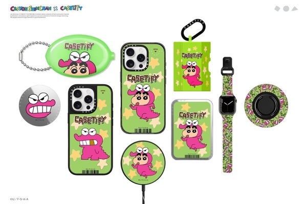 「クレヨンしんちゃん x CASETiFY」コレクション（C）U／F・S・A・A