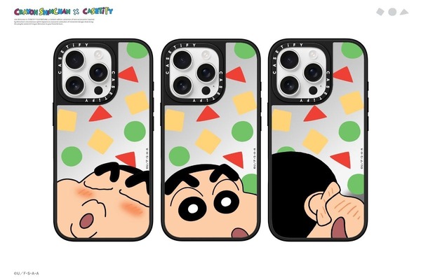 「クレヨンしんちゃん x CASETiFY」コレクション（C）U／F・S・A・A