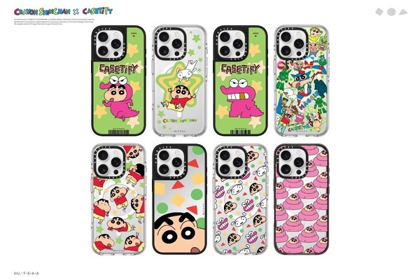 「クレヨンしんちゃん x CASETiFY」コレクション（C）U／F・S・A・A