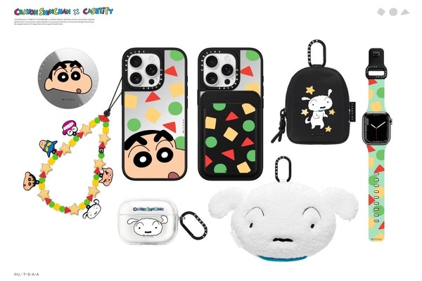 「クレヨンしんちゃん x CASETiFY」コレクション（C）U／F・S・A・A