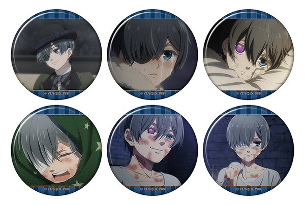 TVアニメ『黒執事 -緑の魔女編-』「推しキャラバッジコレクション【シエル・ファントムハイヴ】」（C）Yana Toboso/SQUARE ENIX,Project Black Butler